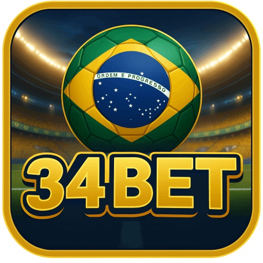 Imagem promocional da 34BET mostrando a plataforma e suas vantagens