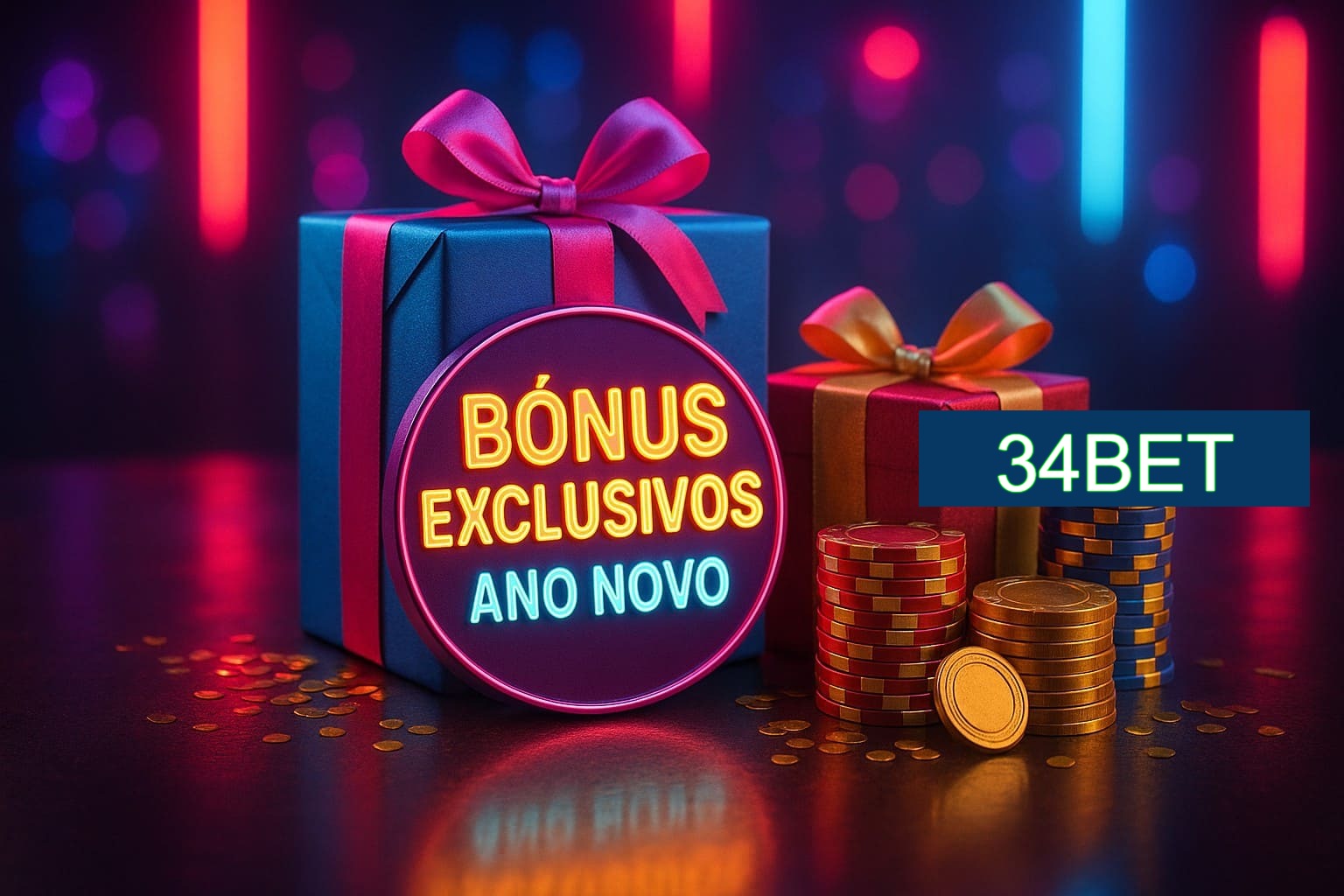 Promoções de Ano Novo no 34BET